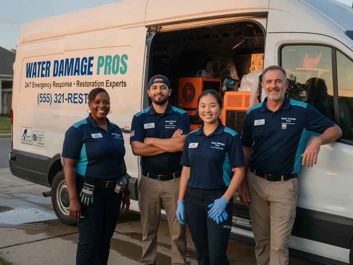 Water Damage Restoration company in South Bend, TX